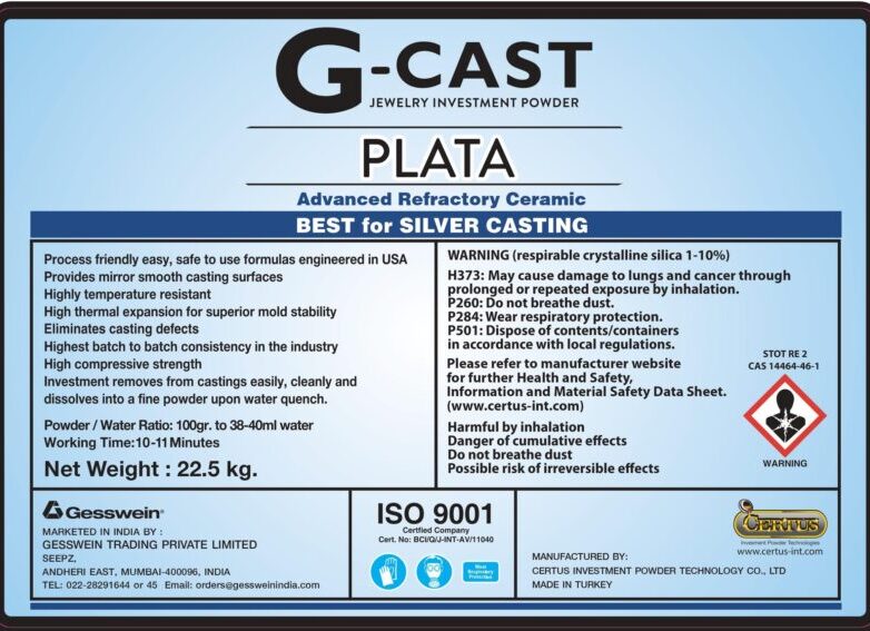 G cast Platapowder